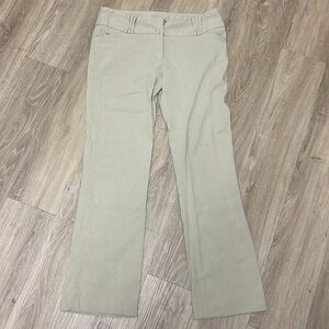 Tracy Evans Rayon Blend Tan Khaki Trousers/Dress Pants